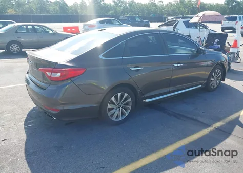2016 Hyundai Sonata Sport z USA, uszkodzony, nr VIN 5NPE34AF5GH423404